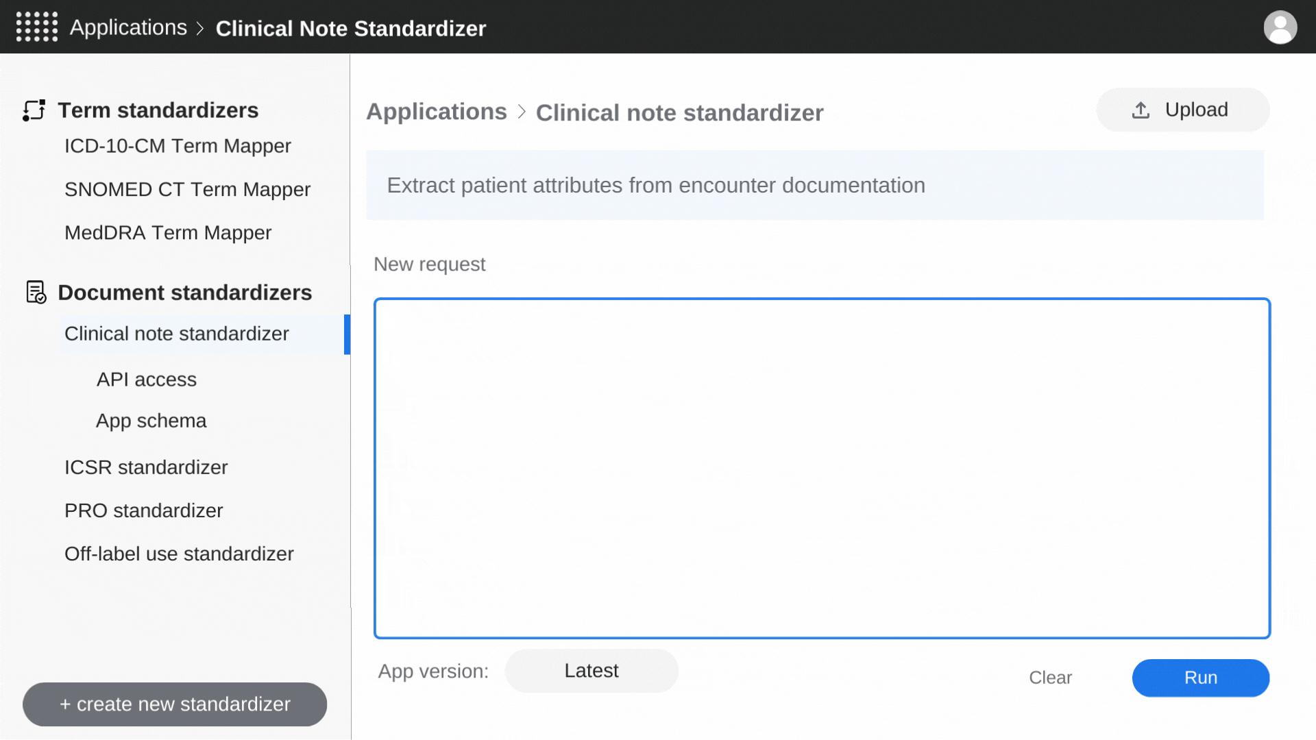 Document Standardization Demo